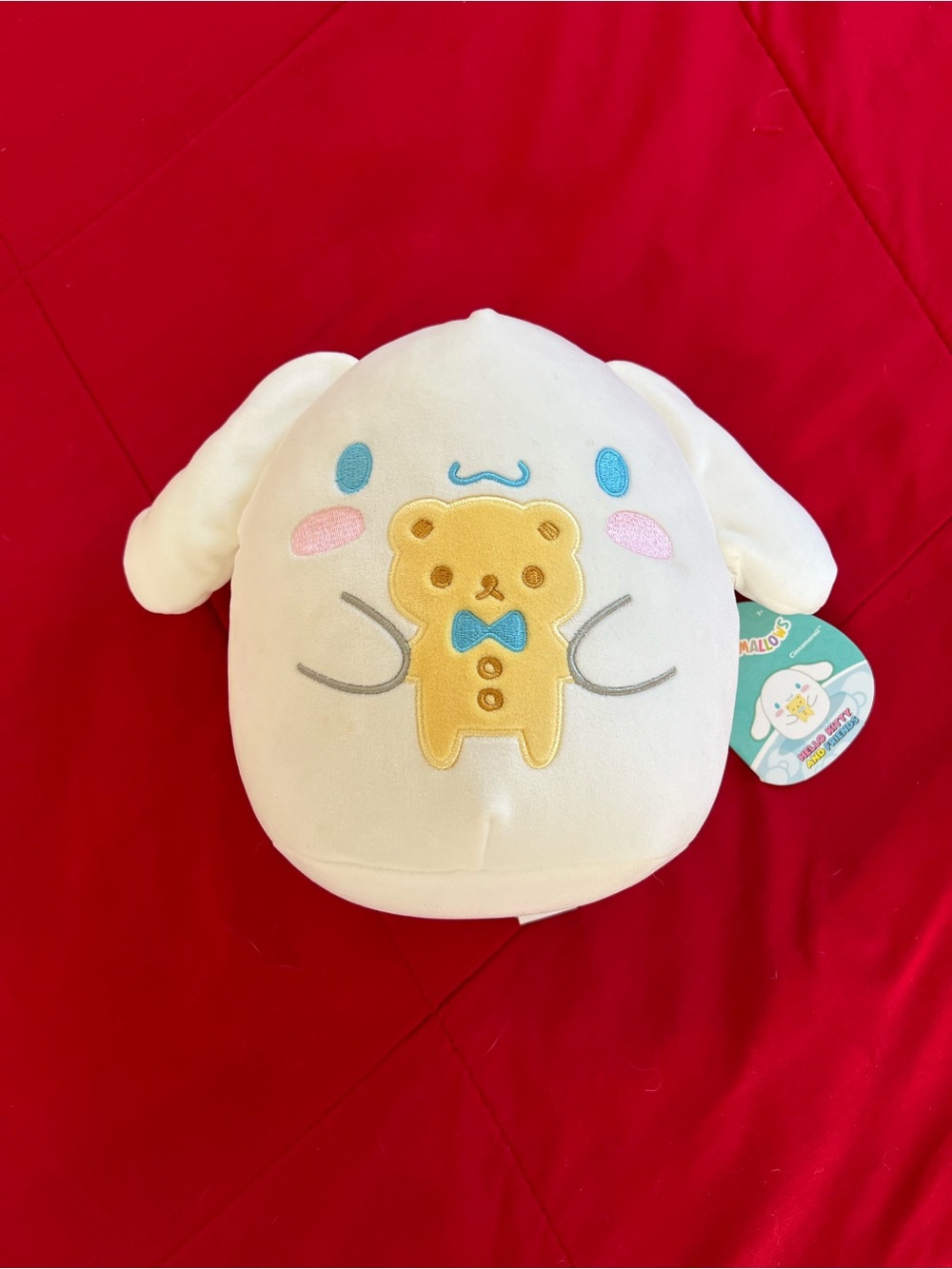 2025 Sanrio Cinnamoroll w/ Teddy Bear Hello Kitty & Friends Squishmallows Plush
